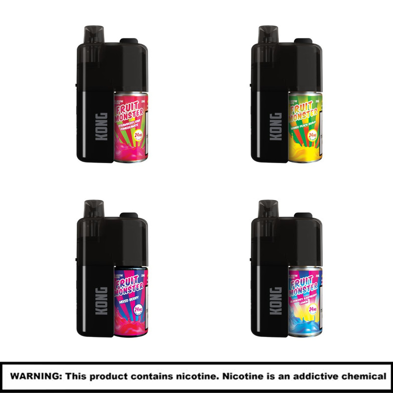 Kong By Zilla X Fruit Monster Disposables | 48mg | 50000 Puffs | 5 Count Display product image