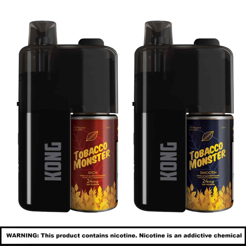 Kong By Zilla X Tobacco Monster Disposables | 48mg | 50000 Puffs | 5 Count Display product image