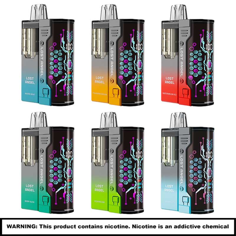 Lost Angel MATE 50K Disposable Store Pack | 50000 Puffs | 5% Nicotine | 10 Count Display | Assorted Flavors product image