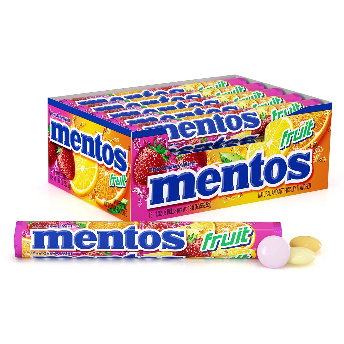 MENTOS Mint Candies | 37 Grams | 15 Count Display product image