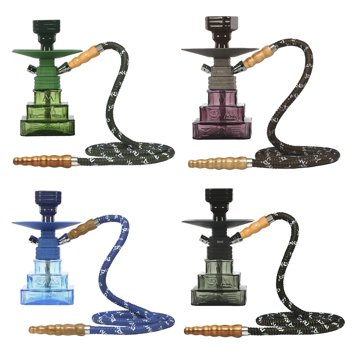MYA Tut (292) One Hose Hookah | 10 inch | Assorted Colors product image