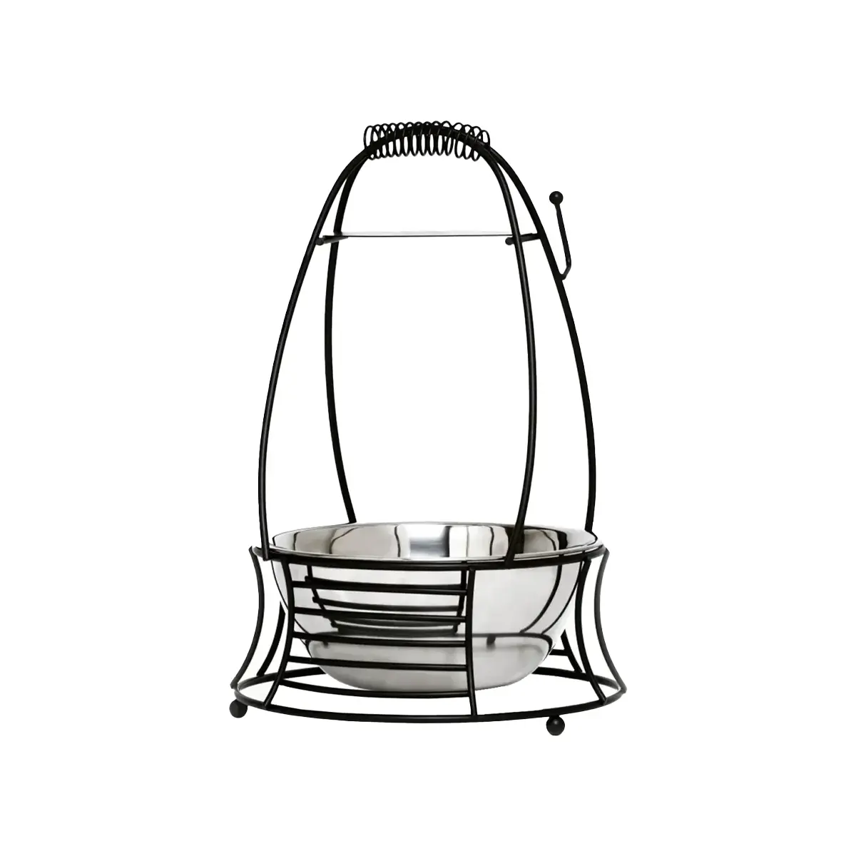 MYA Charcoal Metal Basket | Small product image