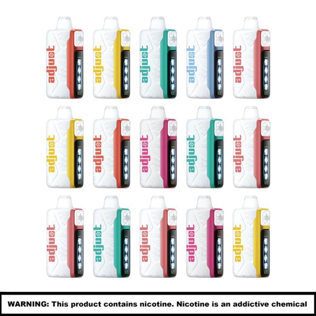 Adjust MYCOOL Disposables | 5% Nicotine | 40000 Puffs | 5 Count Display product image