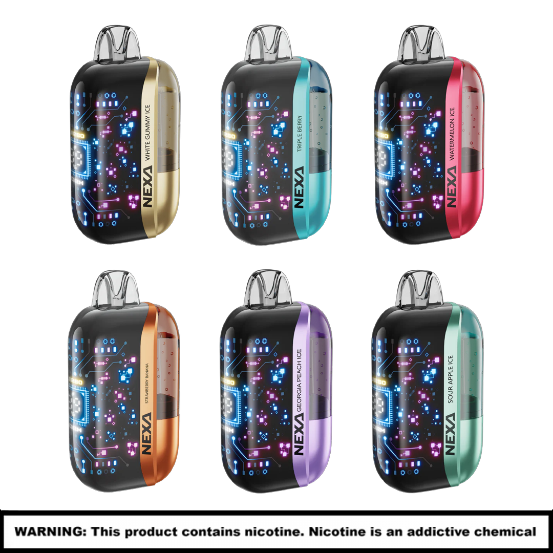 Nexa Ultra 50K Rechargable Disposables | 5% Nicotine | 50000 Puffs | 5 Count Display product image