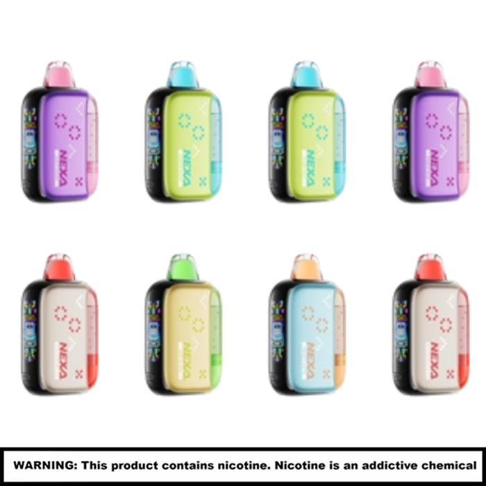 NEXA PIX Rechargable Disposables | 5% Nicotine | 35000 Puffs | 5 Count Display product image