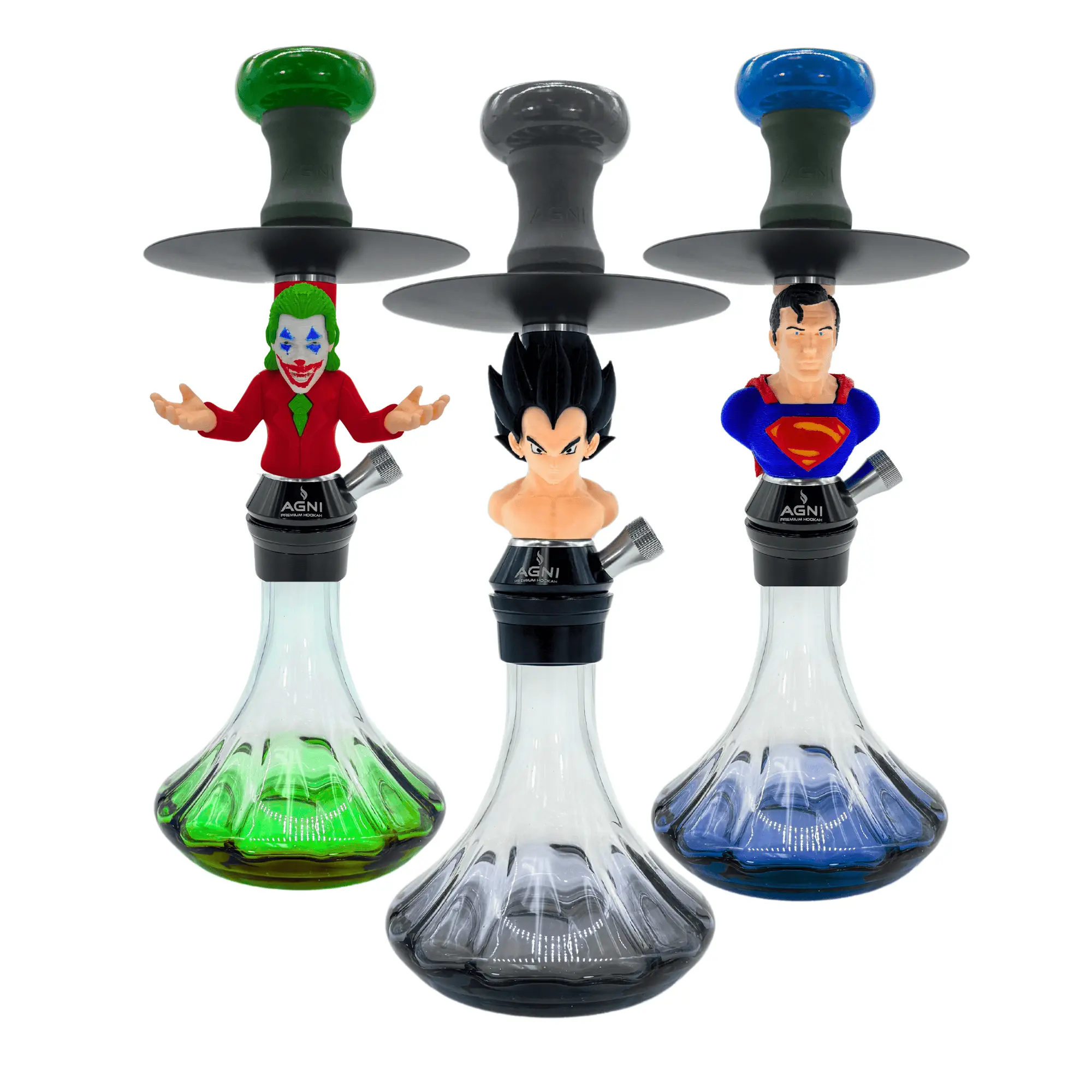 AGNI Mystic Anime 3D Full Set 1 Hose Hookah Kit | 12 inches | Assorted Colors product image