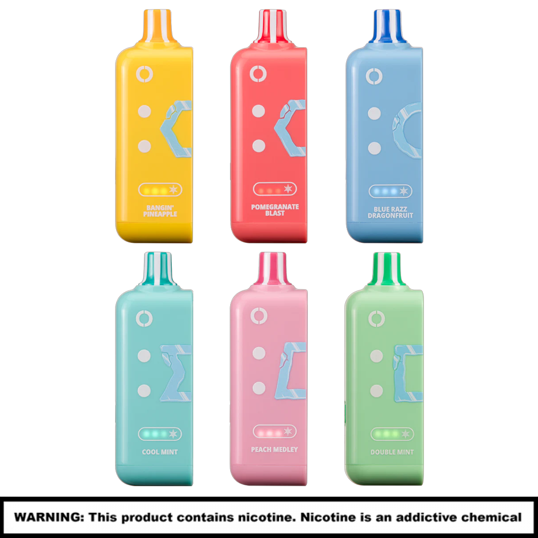 Off-Stamp by Lost Mary Ice x Cube Disposable Pod Refills | 25000 Puffs | 5 Count Display product image