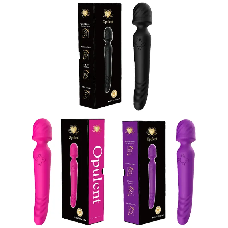 TPC OPULENT Warming Luxe Wand Vibrator | 8 inch product image