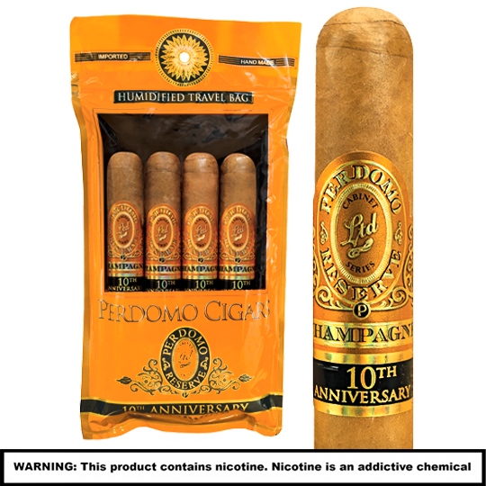 Perdomo Samplers Champagne | 4 Pack | 5 Count Display product image