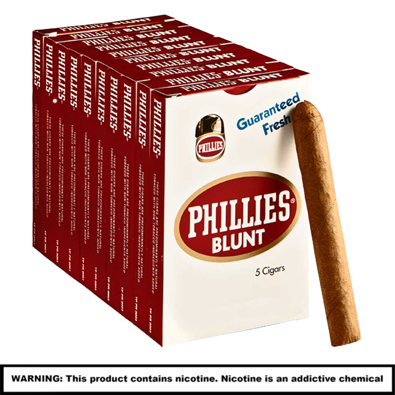 Phillies Blunt Cigars | 5 Pack | 10 Count Display | Original product image
