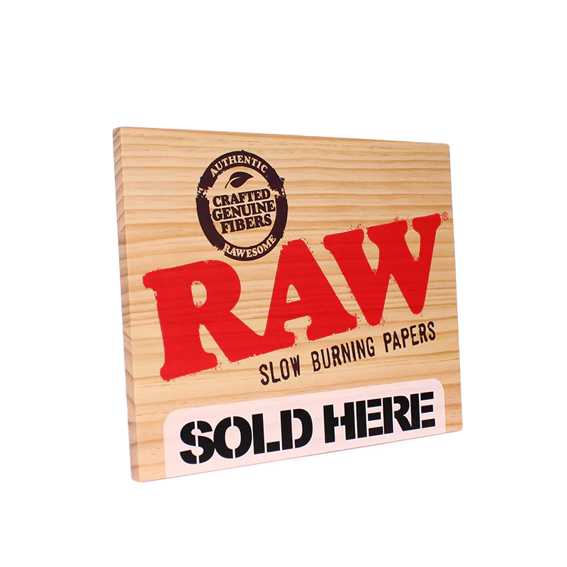 RAW 'Sold Here' Wooden Sign product image