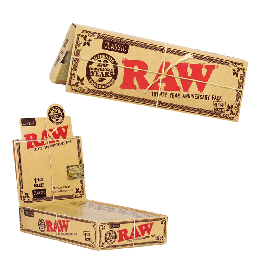 RAW Classic Twenty Year Anniversary Pack | 11/4 Size | 24 Count Display product image