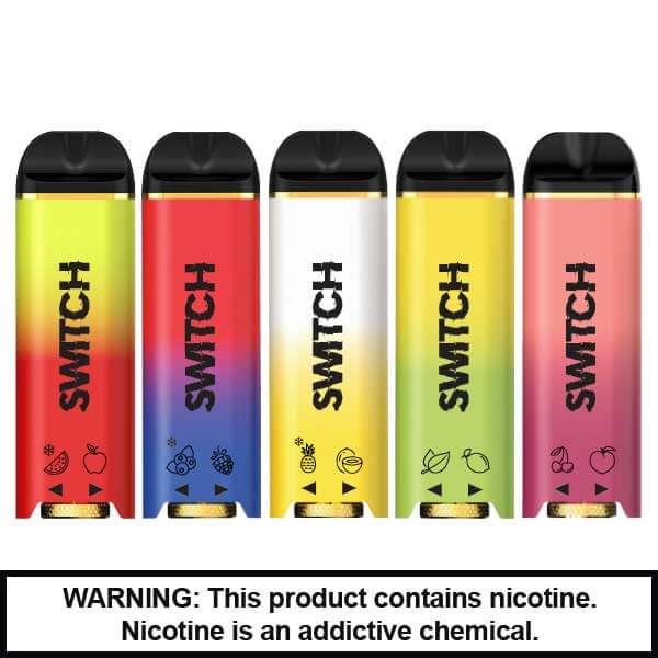 Kaos Switch Dual Flavor Disposable | 2600 Puff | 5% Nicotine | 10 Count Display product image