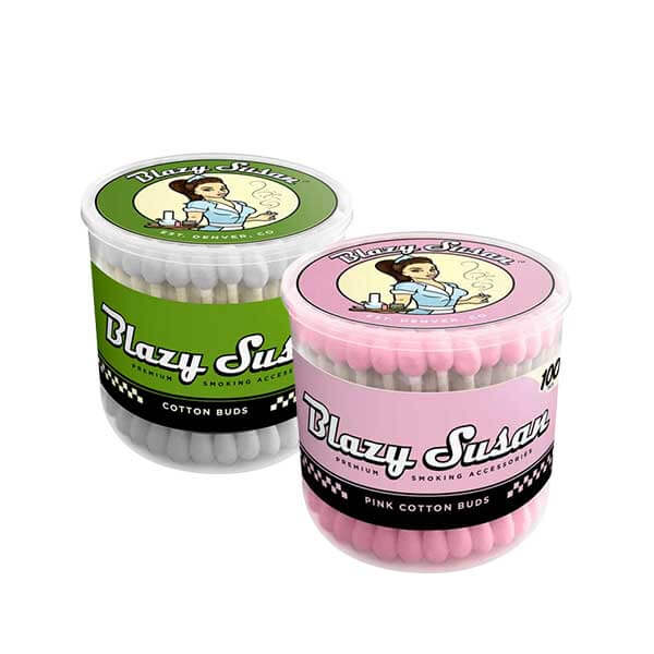 Blazy Susan Cotton Buds | 100 Count Jar product image