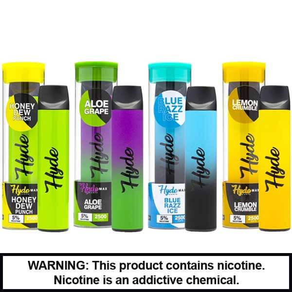 Hyde Curve Max Disposables | 2500 Puffs | 5% Nicotine product image
