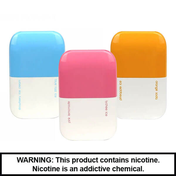Sea Split Dual Disposable | 1100 Puffs | 5% Nicotine | 10 Count Display |  product image
