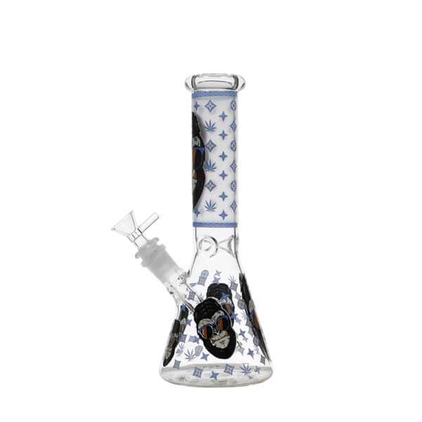 Monkey Glow in Dark Waterpipe | 10 inch | Assorted Design product image