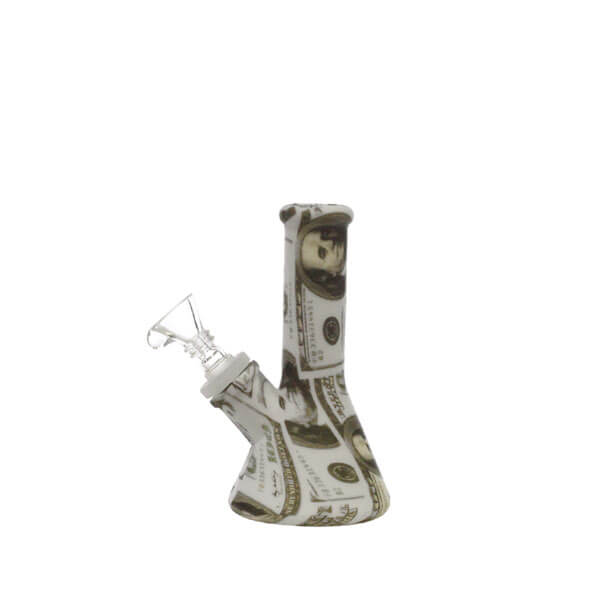Silicone Money Beaker Water Pipe | 5 inch product image