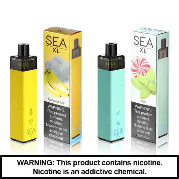 Sea XL Disposable | 1500 Puffs | 5% Nicotine | 10 Count Display product image