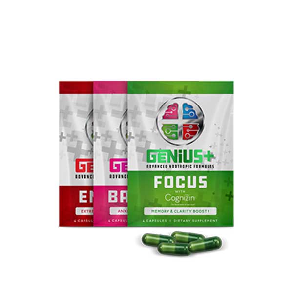 Affinity Genius+ Supplement | 4 Pack | 10 Count Display product image