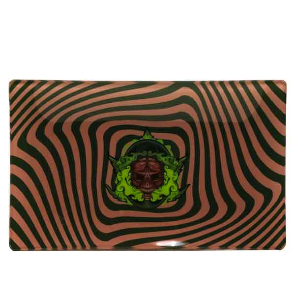 Deez Nutz Vibranium Glass Rolling Tray | Medium | Covid product image