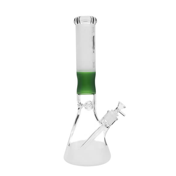 Aleaf Frosted Embossed Beaker Waterpipe | 7mm | 15 inch product image