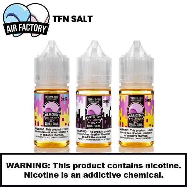 Air Factory Synthetic Salt Nicotine E-Liquid 30ml product image