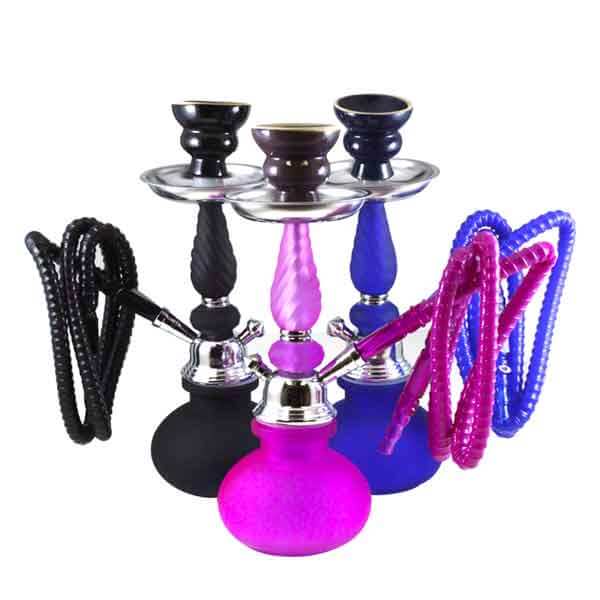 Zeebra X1 Neon Hookah | 1 Hose | 12 inch | Assorted Colors product image