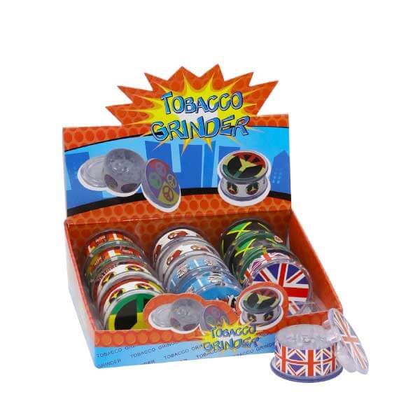 Plastic Sticker Grinder | 12 Count Display | Assorted Design product image