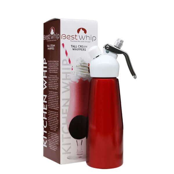 Best Whip Tall Cream Whippers Aluminium Dispenser | Plastic Head | 1 Pint (0.5L) product image