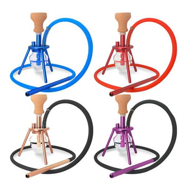 Amira The Spider Hookah With Design And Carrying Bag (SPD) | 12 inch | Assorted Colors product image