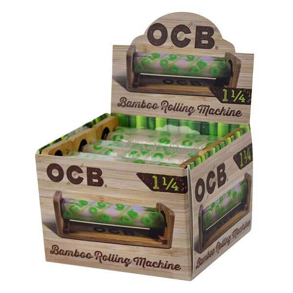 OCB Bamboo Rolling Machine | 1 1/4 | 79mm | 6 Count Display product image