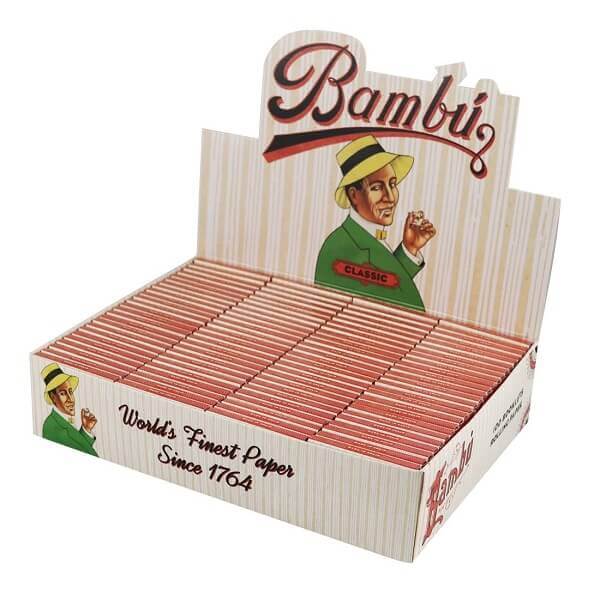 Bambu Classic Rolling Paper | 100 Count Display product image