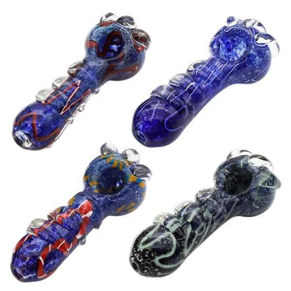 Front Claws Heavy Handpipe | 4.5 inch | Assorted Colors product image