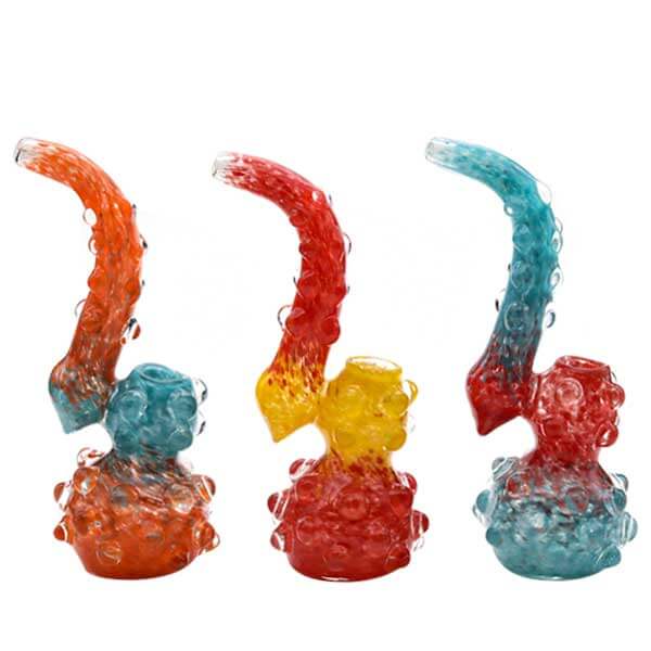 Pineapple Dots Heavy Bubbler | 9 inch | Assorted Colors product image