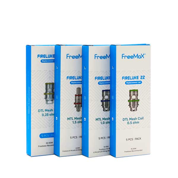 Freemax Fireluke 22 DTL Mesh Coil | 5 Pack product image