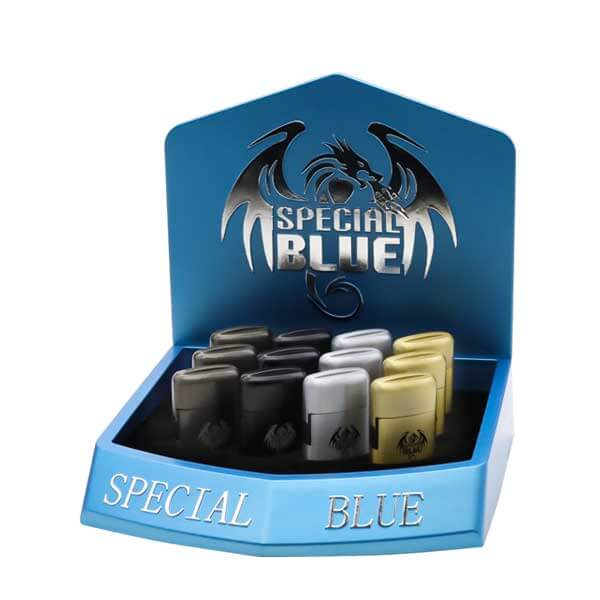 Special Blue Classic Deluxe Lighter (LT-137M) | 12 Count Display product image