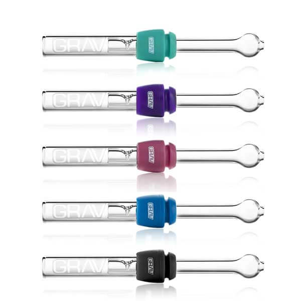 Grav Lab Glass Blunt with Silicone Grommet | 4 inch product image