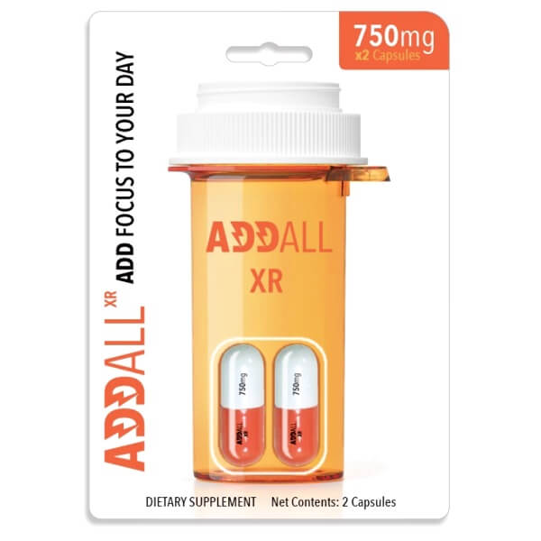 ADDALL Brain Booster Supplement | 2 Pack | 12 Count Display product image