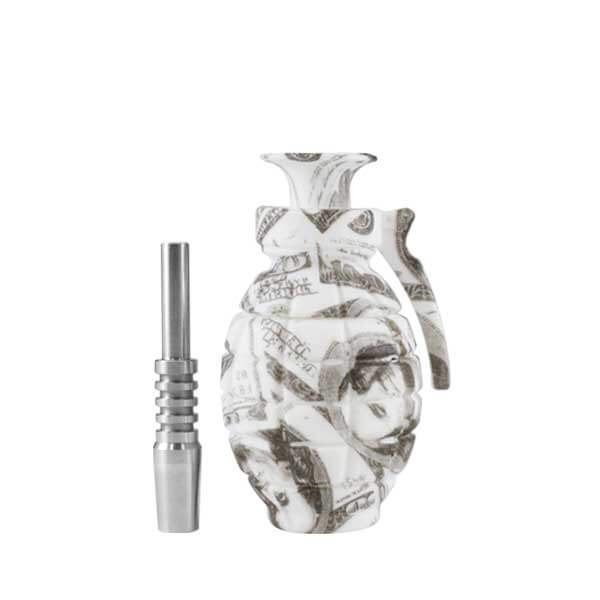 Silicone Dollar Grenade Nectar Collector | 14mm product image