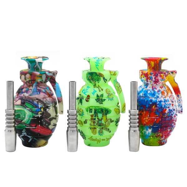 Silicone Grenade Splatter Nectar Collector | 14mm product image