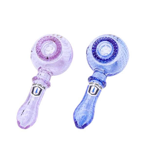 Heavy Dotted Built In Screen Handpipe | 4 inch | Assorted Colors product image