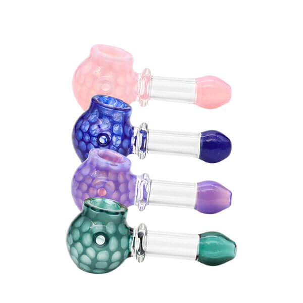 Bee Hive Built In Screen Handpipe | 3.5 inch | Assorted Colors product image
