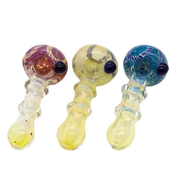 Front Fritt Heavy Handpipe | 4 inch | Assorted Colors product image