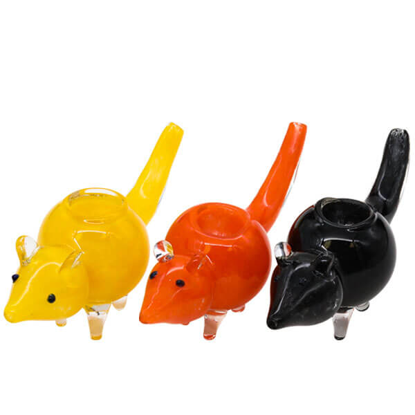 Rat Handpipe | 6 inch | Assorted Colors product image
