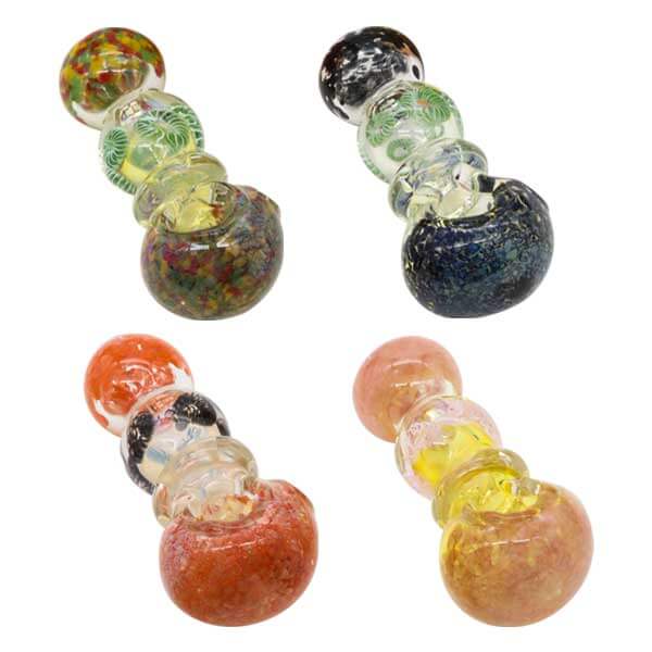 Big Fat Heavy Handpipe | 4 inch | Assorted Colors product image