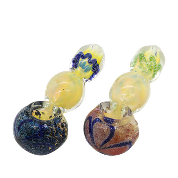 Fat Mouth Piece Heavy Handpipe | 5 inch | Assorted Colors product image
