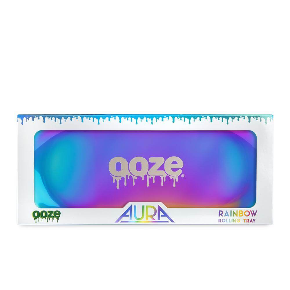 Ooze Metal Rolling Tray | Aura Rainbow product image