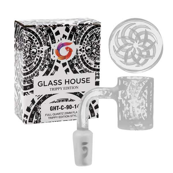 Glass House Trippy Edition Spinner Kit (GHT-C-90-14) | 14mm | Male product image