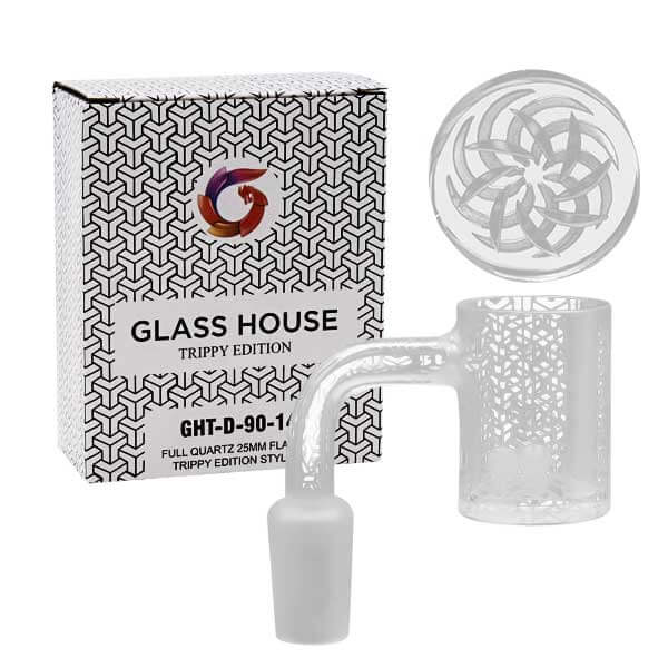 Glass House Trippy Edition Spinner Kit (GHT-D-90-14) | 14mm | Male product image